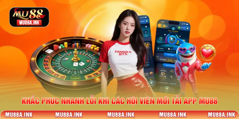 Khắc phục nhanh lỗi khi các hội viên mới Tải app MU88