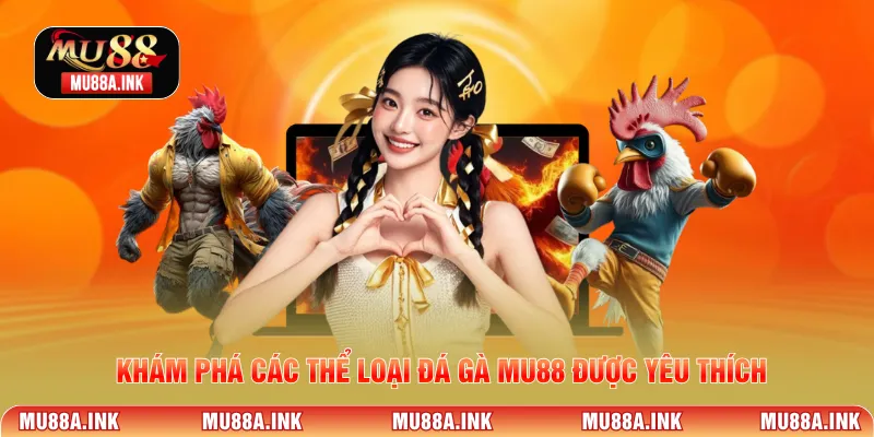 Khám phá các thể loại Đá Gà MU88 được yêu thích